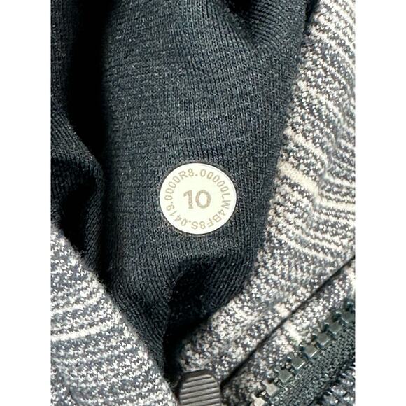 Lululemon Hooded Define Jacket Nulu Womens 10 Heathered Blue Gray Activewear Gym - Picture 5 of 10
